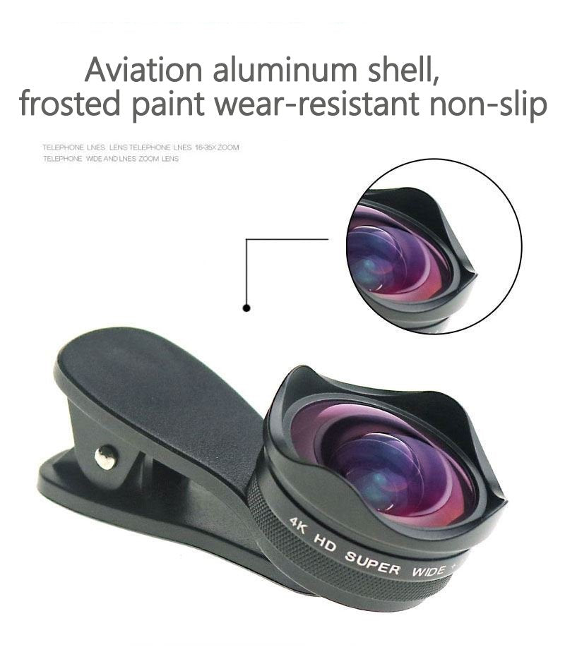 Macro (15x) combo lens for smartphone