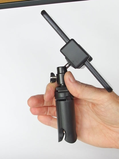 Mini Tripod with Ball Head and Phone Bracket