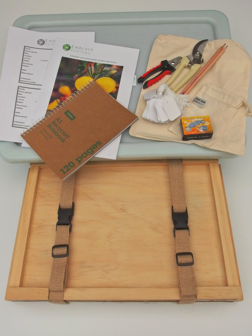 Botanical collecting kit